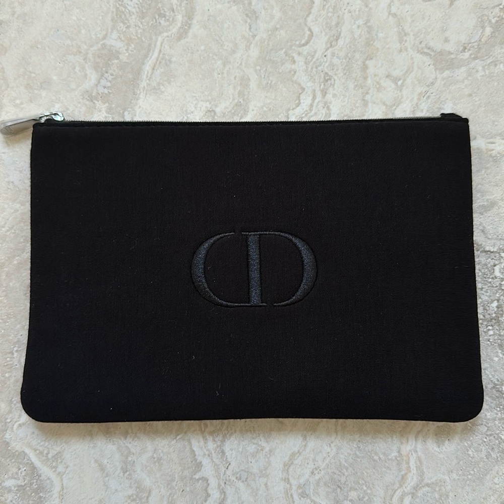 Black Christian Dior Pouch